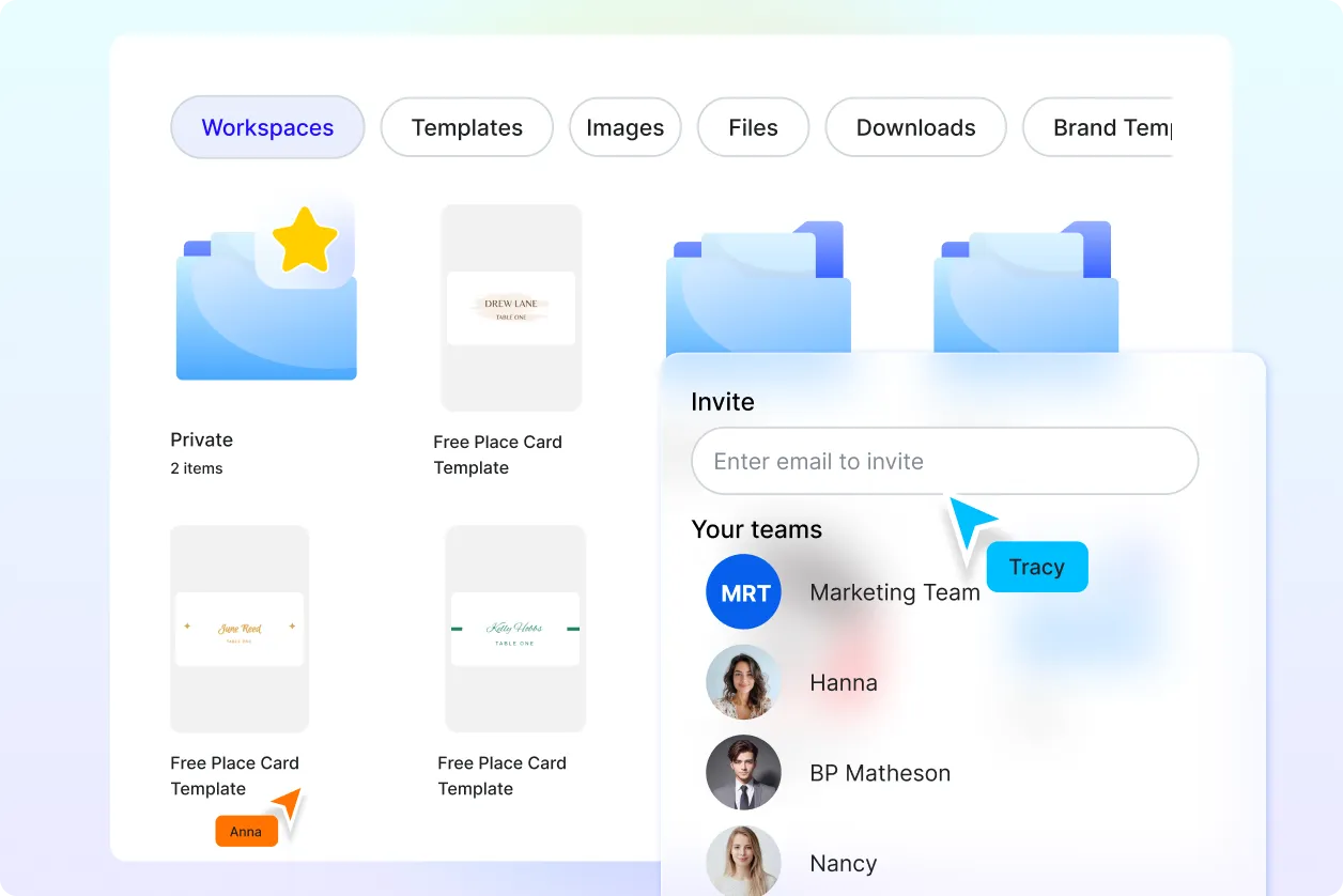 Free AI Place Card Generator, AI Place Card Maker Online